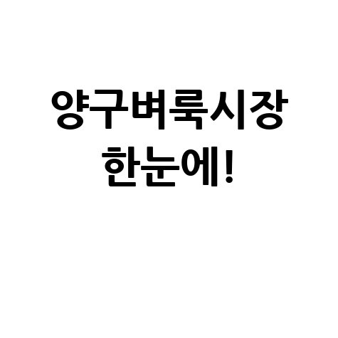 양구 벼룩시장: 부동산, 구인구직, 중고거래 한눈에!